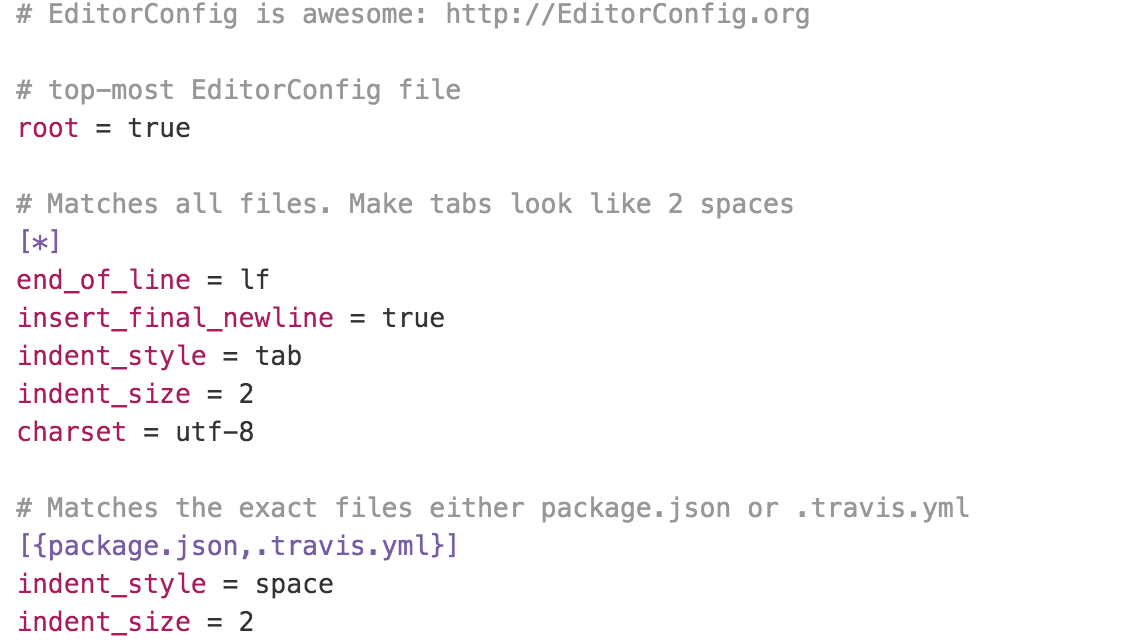 .editorconfig